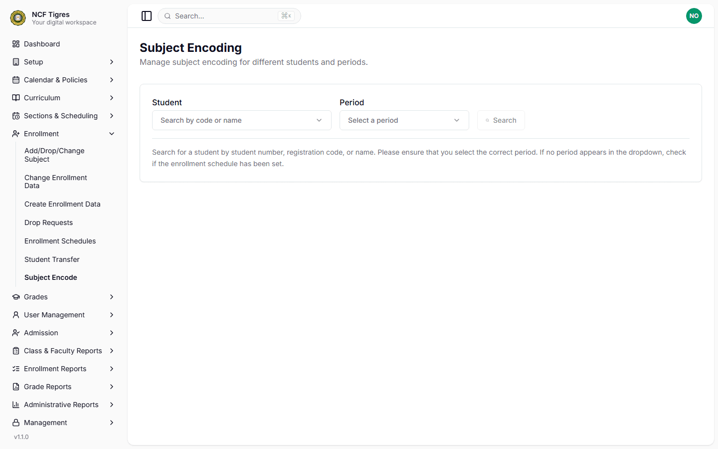 Open Subject Encode